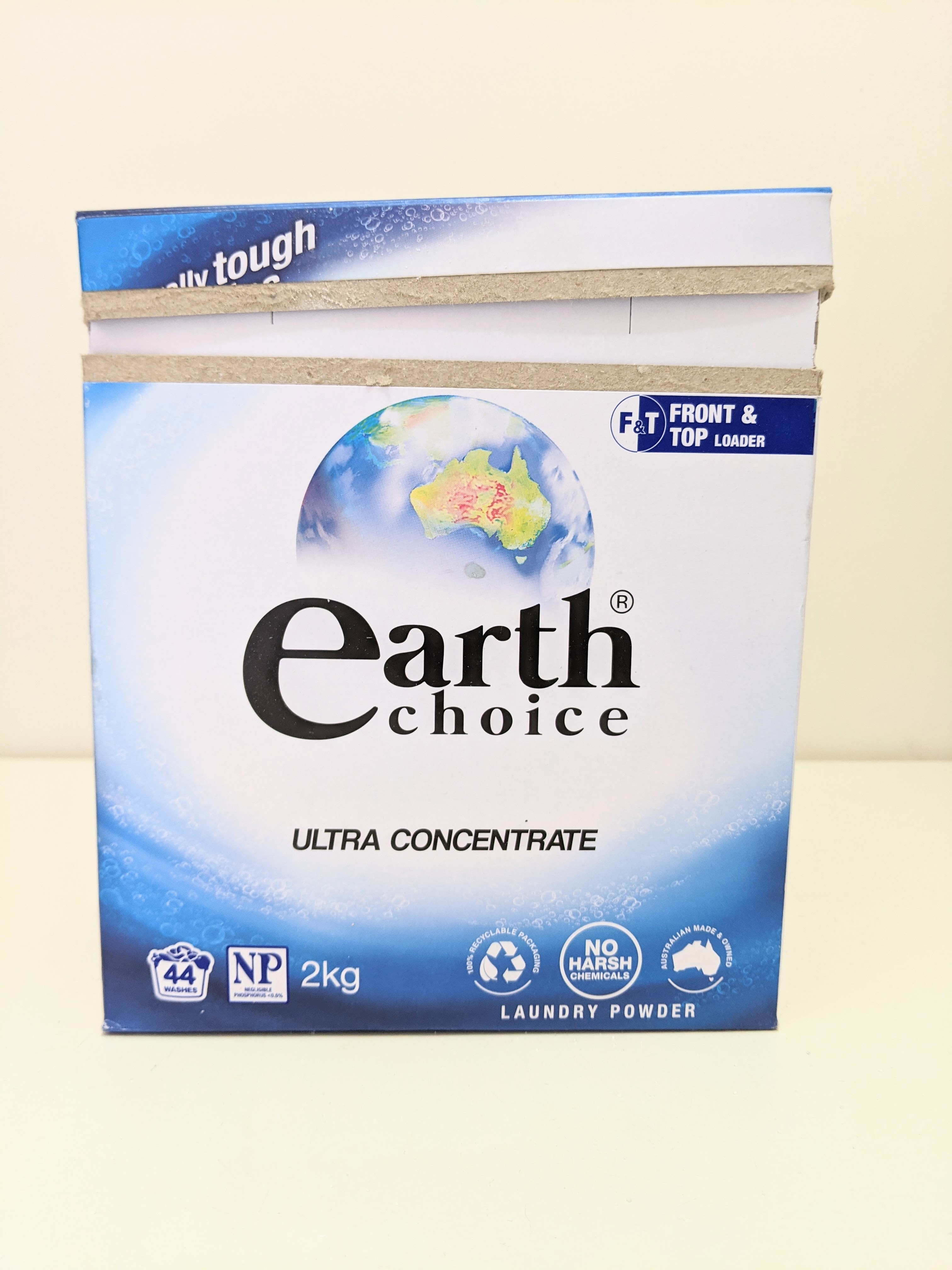 Earth Choice Ultra Concentrate Powder Detergent Index Clean Cloth
